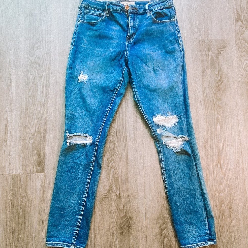 PacSun Distressed Skinny Jeans